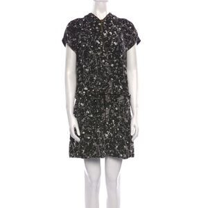 Tory Burch Black White Pullover Hooded Active Dress Women’s 2 Lounge